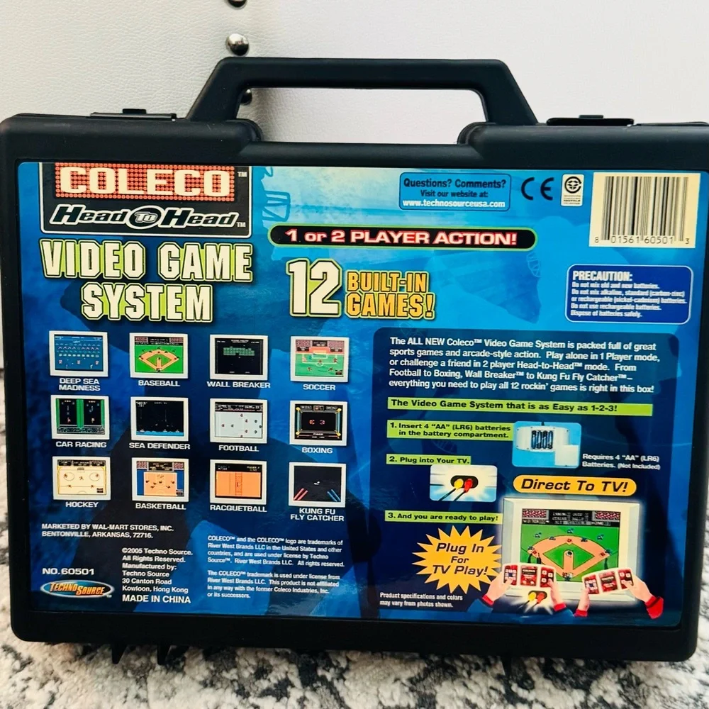 Special Edition Coleco Head to Head Video Game System w/ 12 built-in games